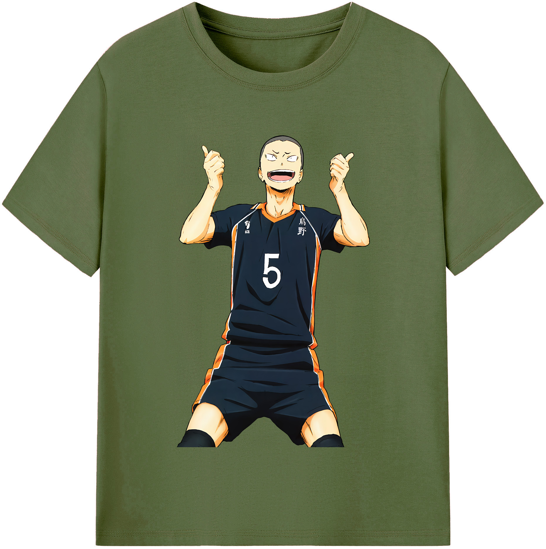 （画像用） ハイキュー!! Haikyu!! 綿100％半袖Tシャツ（フロントプリント）